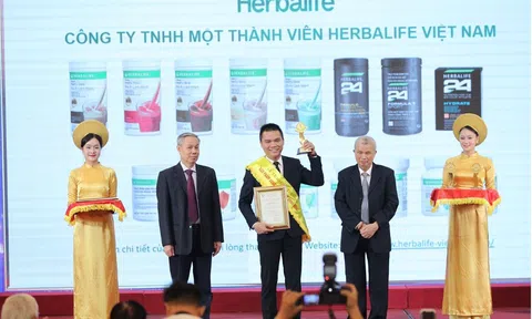 Herbalife Việt Nam đạt giải thưởng “Sản phẩm vàng vì sức khoẻ cộng đồng năm 2023”