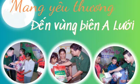   Mang yêu thương đến vùng biên A Lưới