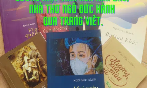 Gương mặt tâm hồn nhà báo, nhà thơ Ngô Đức Hành qua trang viết