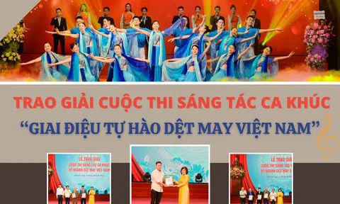 Trao giải cuộc thi sáng tác ca khúc “Giai điệu tự hào Dệt May Việt Nam”