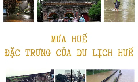 Mưa Huế - Đặc trưng của du lịch Huế