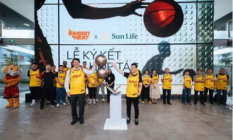 Sun Life Việt Nam trở thành đối tác bảo hiểm nhân thọ chính thức của Saigon Heat - Đương kim vô địch giải bóng rổ VBA