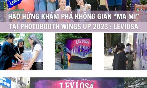 Hào hứng khám phá không gian “ma mị” tại Photobooth Wings Up 2023 : LEVIOSA