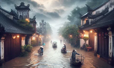 Thừa Thiên-Huế nghẹt thở trong ngập lụt và nguy cơ lở đất do mưa lớn
