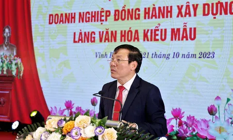Vĩnh Phúc: Các doanh nghiệp đồng hành xây dựng Làng văn hóa kiểu mẫu