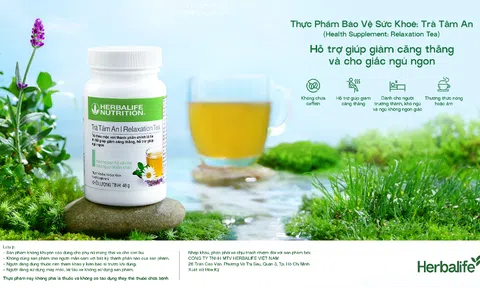Herbalife ra mắt sản phẩm thực phẩm bảo vệ sức khoẻ: Trà Tâm An