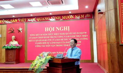 Quảng Bình: Tổng kết 10 năm  công tác Dân vận, “Tăng cường và đổi mới sự lãnh đạo của Đảng đối với công tác Dân vận trong tình hình mới”