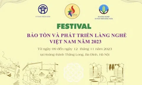 Festival bảo tồn và phát triển làng nghề Việt Nam 2023