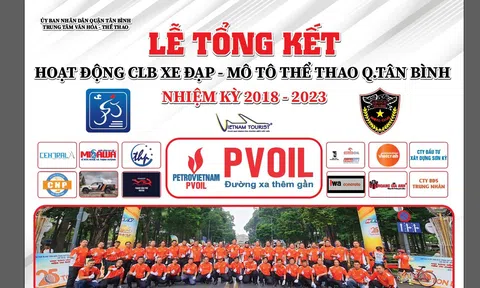 Ông Đỗ Xuân Vinh tái đắc cử Chủ nhiệm CLB Mô tô- Xe đạp quận Tân Bình nhiệm kỳ 2023-2028.