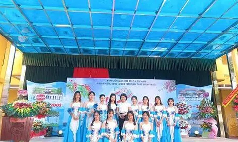 Trường T.H.P T Nam Trực, Nam Định, nơi lưu dấu một niềm yêu
