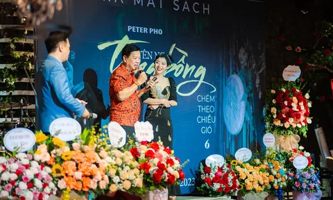 Ra mắt sách của tác giả Peter Pho “Duyên nợ tang bồng”