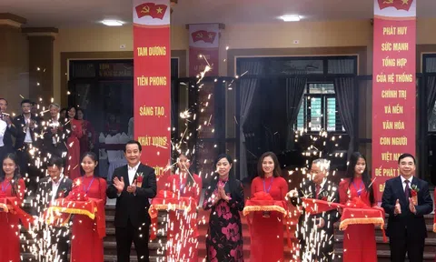 Vĩnh Phúc: Viên Du Hoà (Thanh Vân - Tam Dương) khánh thành khu thiết chế làng văn hóa kiểu mẫu và  Ngày hội đại  đoàn kết dân tộc