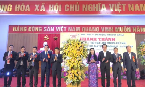 Vĩnh Phúc:  Đưa thiết chế Làng văn hóa kiểu mẫu Đồng Bùa (Tam Quan- Tam Đảo) vào hoạt động, thúc đẩy phát triển kinh tế xã hội