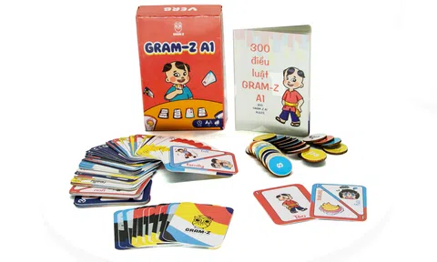 Bộ trò chơi ngữ pháp tiếng Anh đầu tiên “Made in Vietnam”
