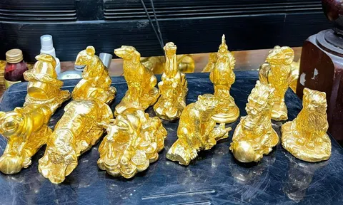 Nghề dát vàng, bạc quỳ Kiêu Kỵ: Gìn giữ di sản văn hóa trong sự phát triển