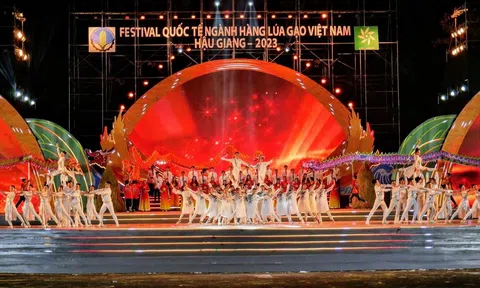 PHOTO: Một số hình ảnh Festival Quốc tế Lúa gạo trước giờ lên sóng trực tiếp trên VTV1