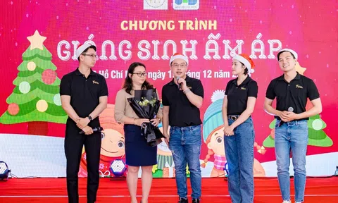 Dự án "Gương mặt Việt Nam" mang Giáng Sinh sớm cho bệnh nhi Ung bướu