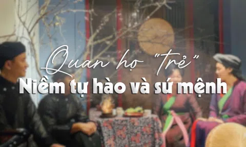 Quan họ trẻ: Niềm tự hào và sứ mệnh