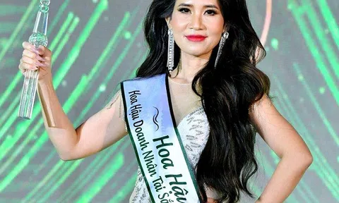 Phan Thị Mỹ Linh đăng quang Hoa hậu Doanh nhân Tài sắc Việt Nam 2023