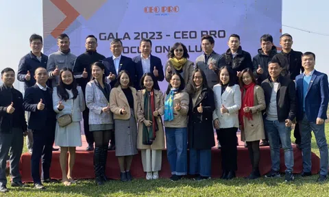 CLB CEO PRO tổ chức Gala tổng kết năm 2023 - “Focus on Value”