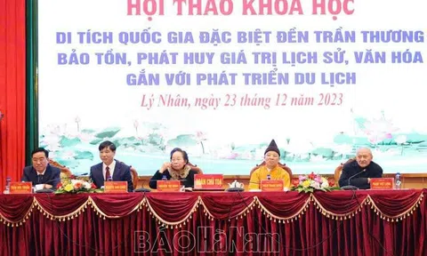 Tóm tắt tham luận tại Hội thảo khoa học  "Di tích quốc gia đặc biệt Đền Trần Thương - Giữ gìn  và phát huy giá trị lịch sử, văn hóa gắn với phát triển du lịch"