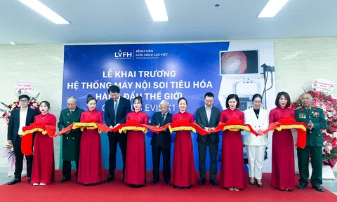 Vĩnh Phúc: Bệnh viện Hữu nghị Lạc Việt khai trương hệ thống nội soi tiêu hóa thế hệ mới