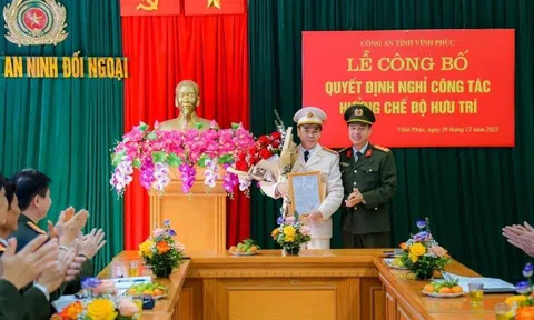 Vĩnh Phúc: Thượng tá Trần Kim San có những đóng góp trong sự nghiệp bảo vệ An ninh Tổ quốc