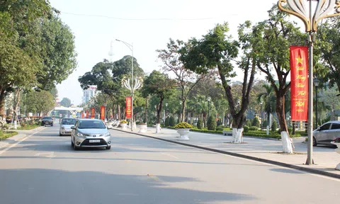 Vĩnh Phúc: Tp Vĩnh Yên chỉnh trang đô thị đón Tết Nguyên đán Giáp Thìn