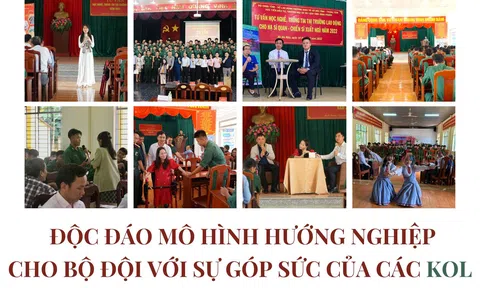 Độc đáo mô hình hướng nghiệp cho bộ đội xuất ngũ với sự góp sức của các KOL