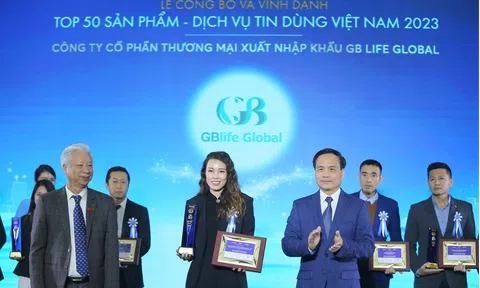 GB Life Global lọt top 10 sản phẩm – Dịch vụ tin dùng Việt Nam 2023