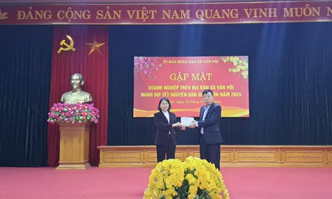 Vĩnh Phúc: Vân Hội (Tam Dương) gặp mặt doanh nghiệp nhân dịp đầu năm 2024