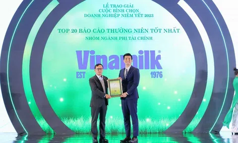 Vinamilk 'bội thu' giải thưởng phát triển bền vững