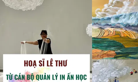 Hoạ sĩ Lê Thư – từ cán bộ quản lý in ấn học thành nghệ sĩ