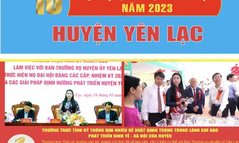Vĩnh Phúc: Những kết quả nổi bật huyện Yên Lạc trong năm 2023