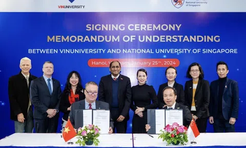 Vinuni hợp tác với Đại học Quốc gia Singapore về đổi mới sáng tạo