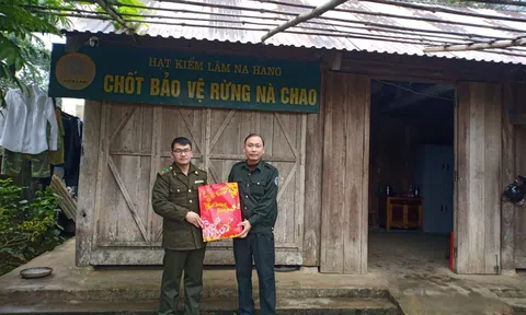 Tuyên Quang: Thăm, tặng quà, kiểm tra các trạm, chốt bảo vệ rừng tại Na Hang