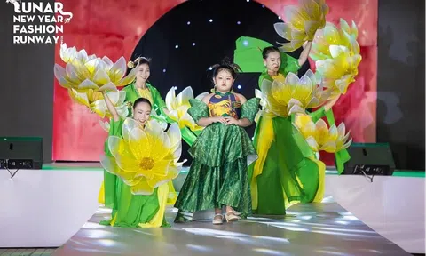 Mẫu nhí Dory Như tại Lunar New Year Runway 2024 - Một cơ thể nhỏ, một sức mạnh to lớn