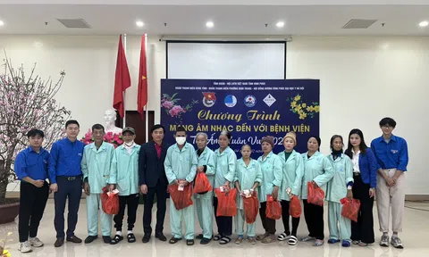 Vĩnh Phúc: Chương trình “Tết ấm - Xuân vui 2024” tại Bệnh viện Đa khoa tỉnh