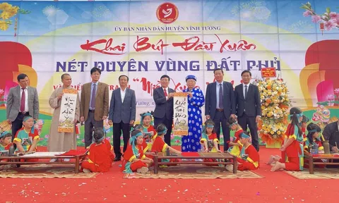 Vĩnh Phúc: Khai bút đầu Xuân – Nét duyên vùng đất "Phủ" Vĩnh Tường