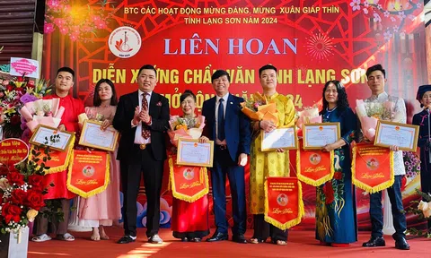 “Liên hoan diễn xướng chầu văn tỉnh Lạng Sơn mở rộng” năm 2024