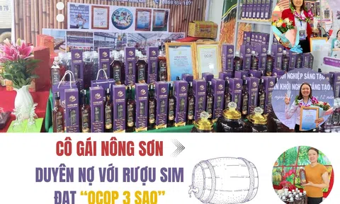 Cô gái Nông Sơn duyên nợ với rượu sim đạt “ocop 3 sao”