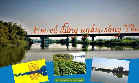 Em về đứng ngắm sông Yên!