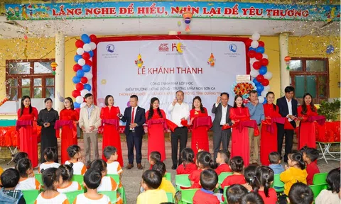 Generali Việt Nam và Quỹ BTTEVN khánh thành công trình lớp học, điểm trường Đồng Đờng, Đakrông, Quảng Trị