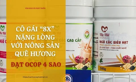 Cô gái “8x” nặng lòng với nông sản quê hương đạt Ocop 4 sao