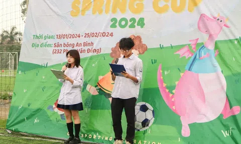 Spring Cup 2024 - Giải bóng đá dành cho học sinh nam THPT Chuyên Đại học Sư phạm đã chính thức khép lại