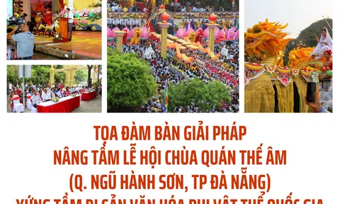 Đà Nẵng: Bàn giải pháp nâng tầm Lễ hội chùa Quán Thế Âm (Q. Ngũ Hành Sơn)