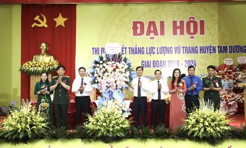 Vĩnh Phúc: Tam Dương đẩy mạnh phong trào thi đua quyết thắng trong lực lượng vũ trang