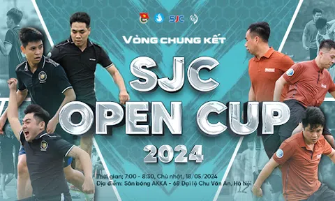 Cái kết viên mãn cho mùa giải đầu tiên của SJC Open Cup 2024