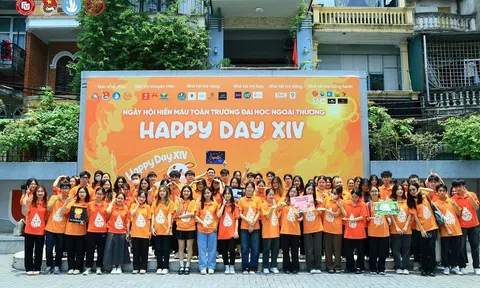 Happy Day XIV: Ngày Hội Hiến Máu - Tỏa sáng sắc cam tại Trường Đại học Ngoại thương