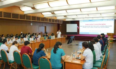 Một số giải pháp cải tiến chất lượng ứng dụng trong thực hành chăm sóc người bệnh tại Bệnh viện Bạch Mai